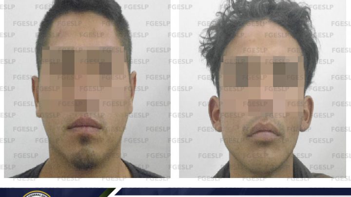 FGESLP CUMPLIMENTA ORDEN DE APREHENSIÓN POR SECUESTRO AGRAVADO Y ROBO CALIFICADO A DOS INDIVIDUOS