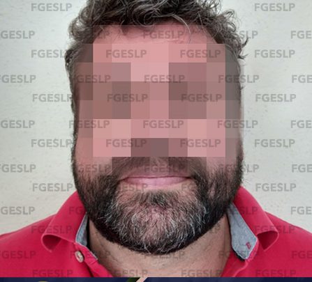 FGESLP DETIENE A HOMBRE POR PRESUNTO DAÑO EN LAS COSAS EN SLP