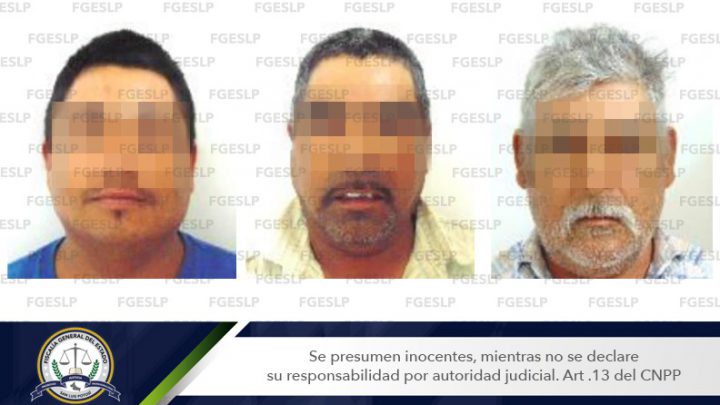 PDI DETIENE A TRES HOMBRES POR PRESUNTO DESPOJO EN VILLA DE RAMOS