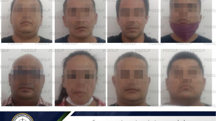 FISCALÍA DE SLP CUMPLIMENTA ORDEN DE APREHENSIÓN A 8 POLICÍAS DE SGS POR PROBABLE HOMICIDIO SIMPLE
