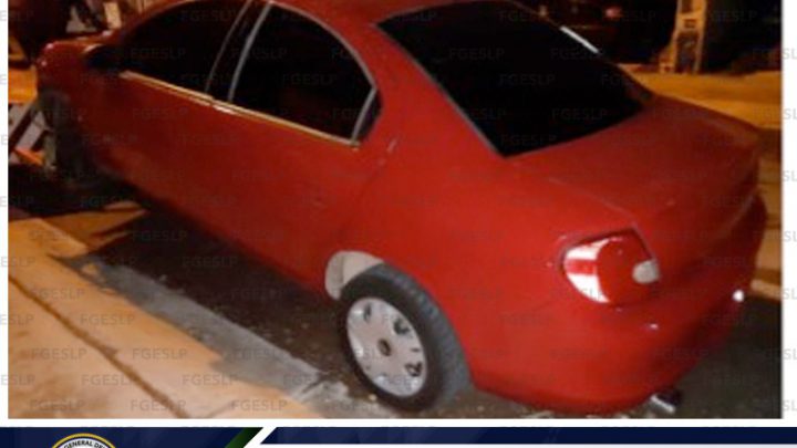 PDI RECUPERA EN SLP VEHÍCULO ROBADO EN SGS