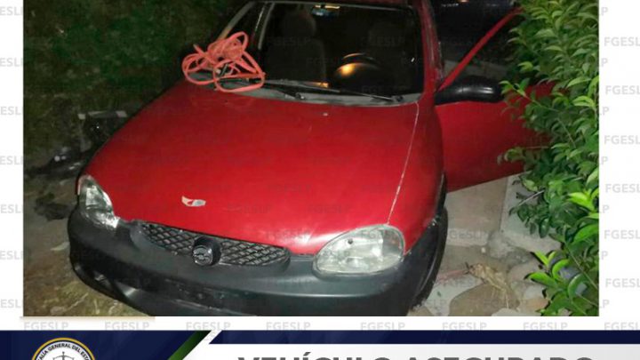 MENOR DE EDAD FUE DETENIDO EN POSESIÓN DE AUTO ROBADO