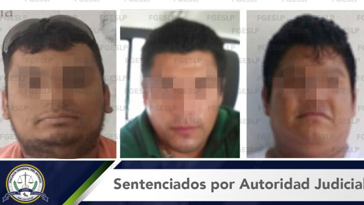 LOGRA FISCALÍA DE SLP SENTENCIA DE 20 AÑOS DE PRISIÓN PARA TRES HOMICIDAS DE IMITADOR