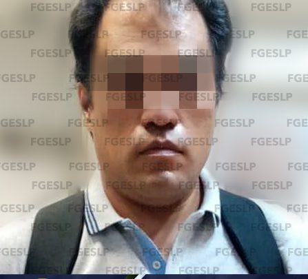 FISCALÍA DETIENE A SUJETO POR PRESUNTA VIOLACIÓN Y ROBO EN SLP