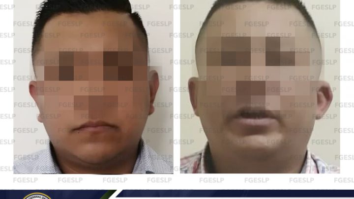 EN SLP FGE DETUVO A DOS SUJETOS POR PRESUNTO ROBO CALIFICADO A UNA MUJER