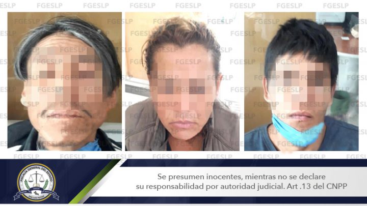 PDI DETIENE CON OBJETOS ROBADOS A DOS HOMBRES Y UNA MUJER