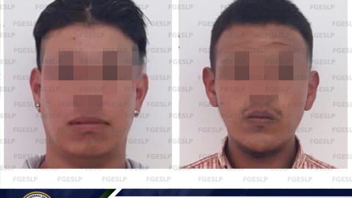 FGE CAPTURA A DOS SEÑALADOS DE HOMICIDIO DE UN HOMBRE ENCONTRADO EN UN PATIO EN SLP