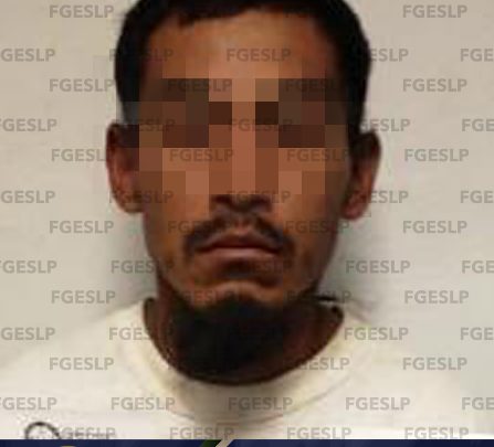 DETIENE FGE A HOMBRE POR PRESUNTO HOMICIDIO DE MENOR DE EDAD EN SLP