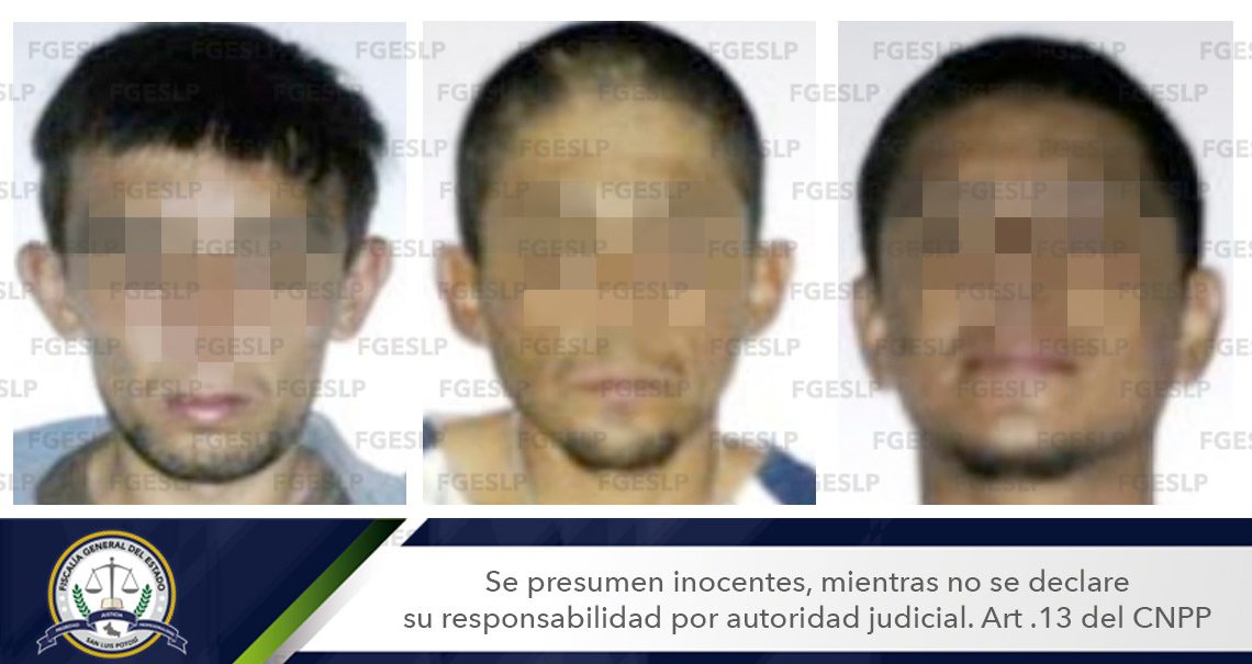 FGE Y SEDENA DETIENEN A TRES PRESUNTOS INTEGRANTES DE UNA ORGANIZACIÓN DELICTIVA EN ALTIPLANO