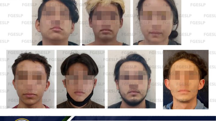 OBTIENE FGE VINCULACIÓN A PROCESO DE 7 PERSONAS POR MOTÍN Y DAÑOS EN EL CENTRO DE SLP