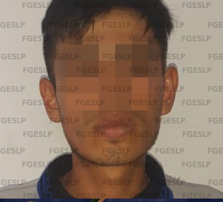 FISCALÍA DETIENE A PRESUNTO HOMICIDA DE UN JOVEN EN LA COLONIA MAYA MIL EN SLP