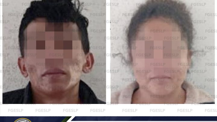 FISCALÍA DETIENE A HOMBRE Y MUJER SEÑALADOS DEL ROBO A UN DOMICILIO EN SGS