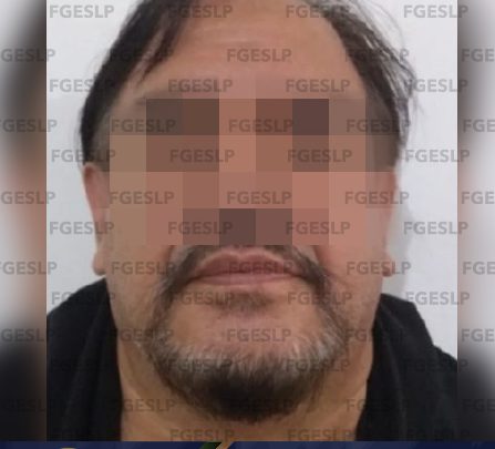 FISCALÍA ASEGURA A SUJETO SEÑALADO DE VIOLACIÓN DE UNA MENOR EN SLP