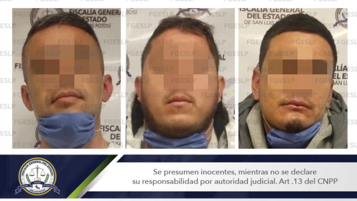 PDI DE FGE DETIENE A TRES SUJETOS EN POSESIÓN DE DROGA Y UN ARMA DE FUEGO