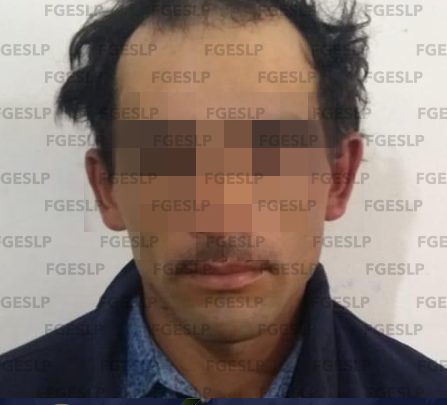 DETIENE FGESLP A HOMBRE POR PRESUNTA VIOLACIÓN A SU HIJA EN SGS