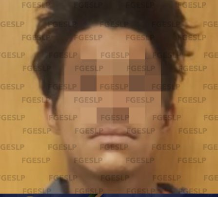 SUJETO FUE DETENIDO POR FGE EN SLP POR PRESUNTO ROBO CON VIOLENCIA A UN NEGOCIO