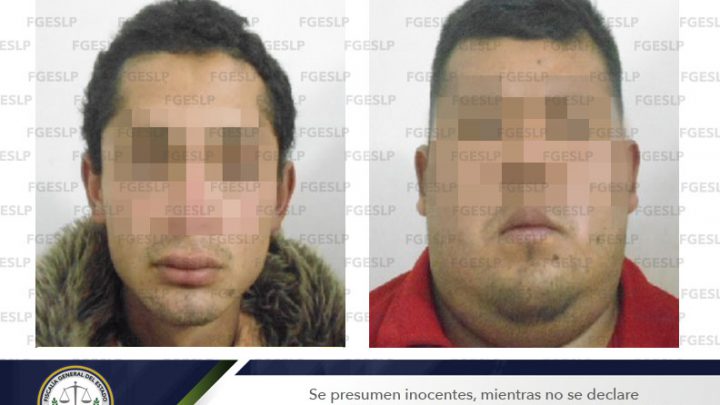 POR PRESUNTO ROBO A DEPÓSITO DE CERVEZAS FGE DETUVO A DOS SUJETOS EN SLP