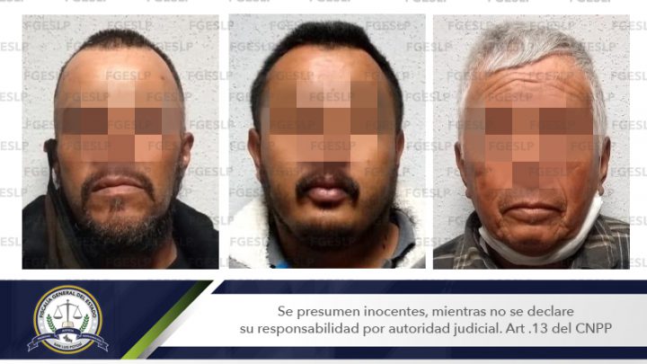 CONSIGUE FGE VINCULACIÓN A PROCESO DE TRES SEÑALADOS DE ATAQUE PELIGROSO EN SLP