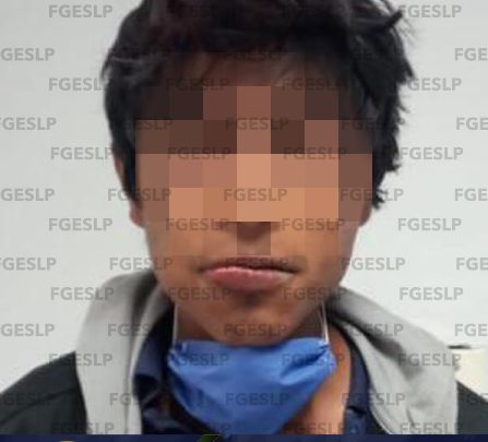DETIENEN A JOVEN EN FLAGRANCIA POR ROBO CON VIOLENCIA EN SGS