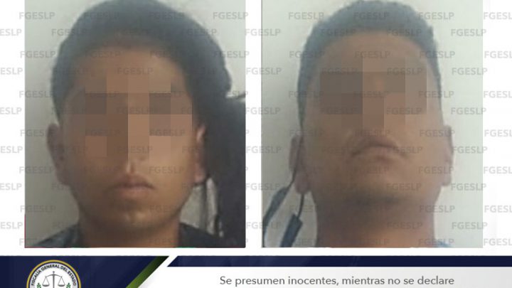 FISCALÍA CAPTURA A DOS SUJETOS POR ROBO A UN TALLER DE JOYERÍA EN SLP