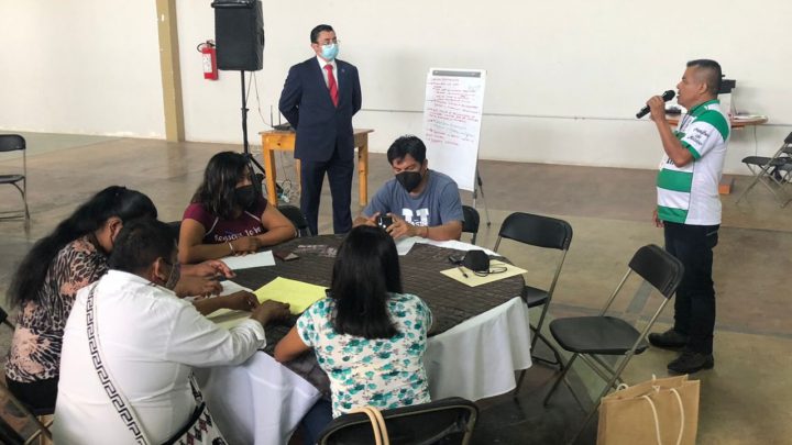 FISCALÍA ANTICORRUPCIÓN SE REUNIÓ CON COMUNIDADES ORIGINARIAS DE SLP