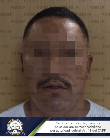 FISCALÍA DETIENE A PROBABLE PARTÍCIPE DE UN HOMICIDIO EN SLP