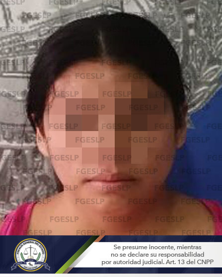 DETIENE FISCALÍA A MUJER POR PRESUNTO HOMICIDIO EN SLP DETIENE FISCALÍA A MUJER POR PRESUNTO HOMICIDIO EN SLP