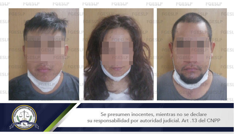 CAPTURA FGE A 3 PERSONAS SEÑALADAS DE EXTORSIÓN A CHATARRERAS EN SLP CAPTURA FGE A 3 PERSONAS SEÑALADAS DE EXTORSIÓN A CHATARRERAS EN SLP