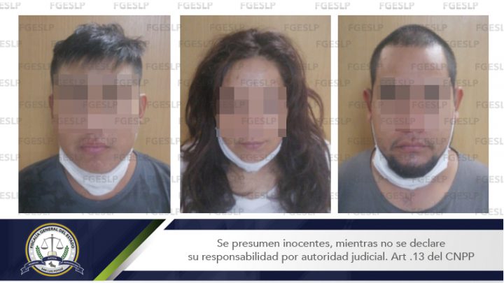 LOGRA FGESLP VINCULACIÓN A PROCESO DE 3 PERSONAS SEÑALADAS DE EXTORSIÓN A CHATARRERAS