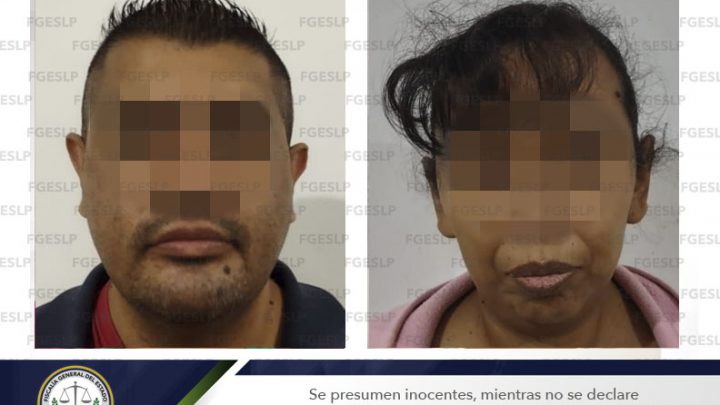 FISCALÍA DETIENE A UN HOMBRE Y A UNA MUJER POR PROBABLE VIOLENCIA FAMILIAR AGRAVADA
