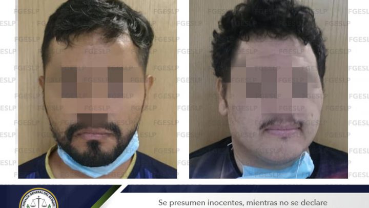 DOS HOMBRES FUERON DETENIDOS POR FISCALÍA POR PRESUNTA TENTATIVA DE HOMICIDIO EN SLP