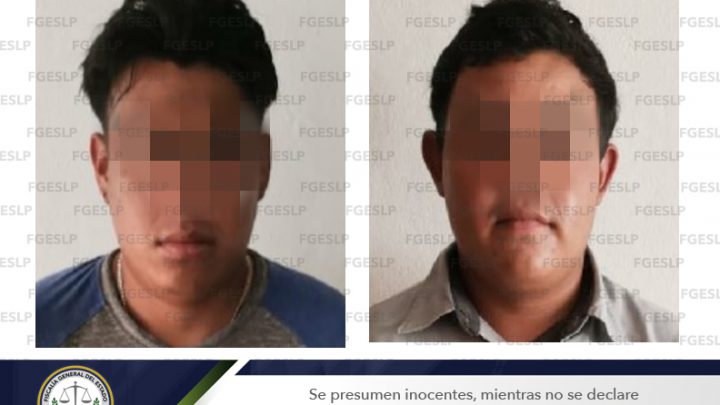 DETENIDOS 2 INDIVDUOS POR FGE POR PRESUNTO ATAQUE PELIGROSO EN MATEHUALA
