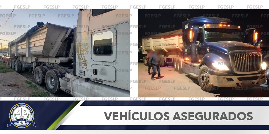 PDI ASEGURA 2 TRACTOCAMIONES CON ALTERACIONES