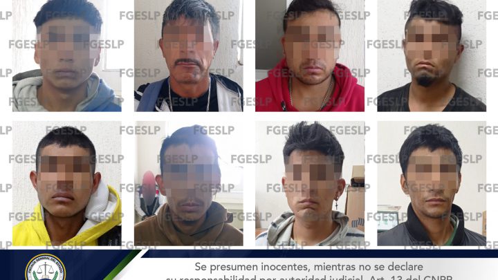 POR DESMANTELAR UN VEHÍCULO ROBADO, PDI DETIENE A 8 HOMBRES