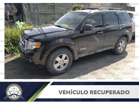 A UNAS HORAS DE SER ROBADO, PDI RECUPERA VEHÍCULO EN SLP
