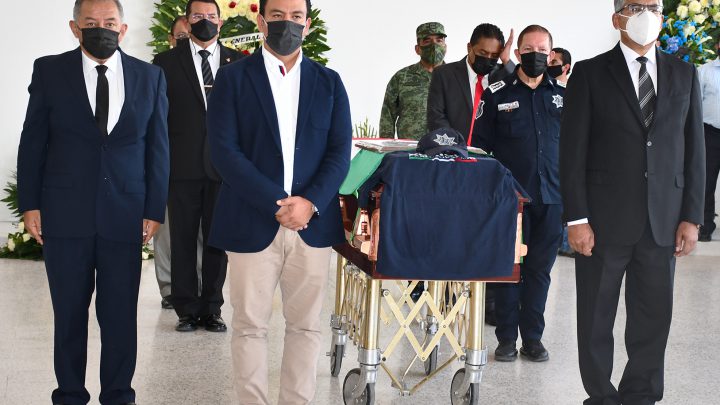 MIGUEL AMADO JIMÉNEZ RECONOCE LABOR DE POLICÍAS DE INVESTIGACIÓN