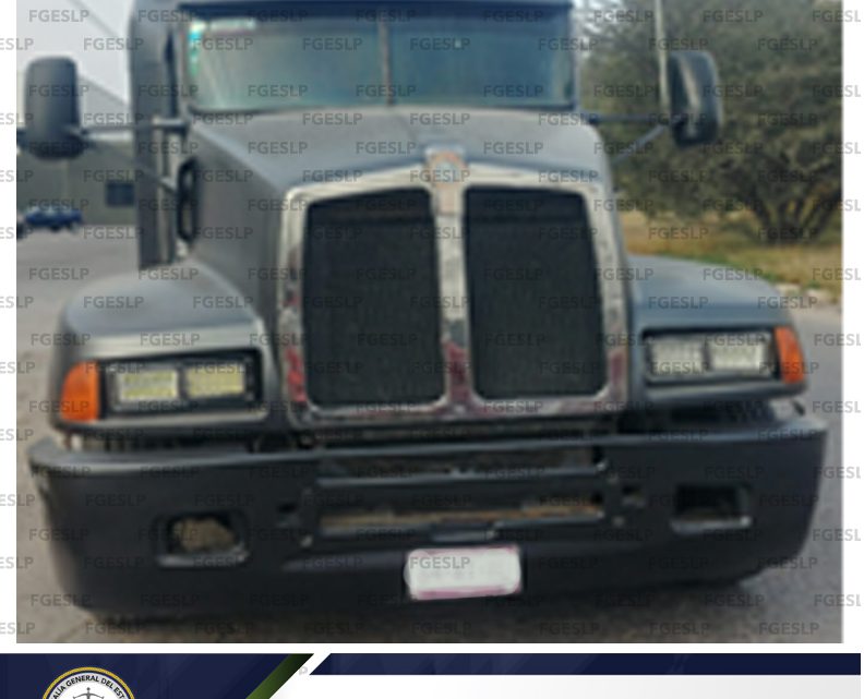 PDI ASEGURA TRACTOCAMIÓN CON REPORTE DE ROBO