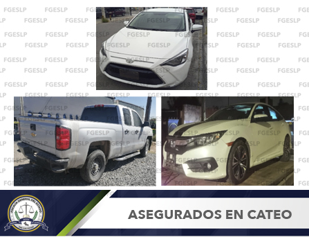 PDI RECUPERA TRES VEHÍCULOS ROBADOS