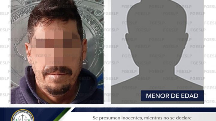 POR PROBABLE FEMINICIDIO, PADRE E HIJO SON DETENIDOS EN SLP