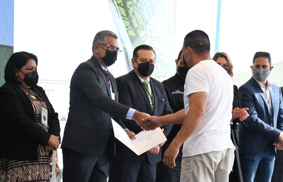 “This is thanks to the opportunity you have according to the legislation of the matter, trough the implementation of the National Law on Criminal Enforcement” “This is thanks to the opportunity you have according to the legislation of the matter, trough the implementation of the National Law on Criminal Enforcement”
