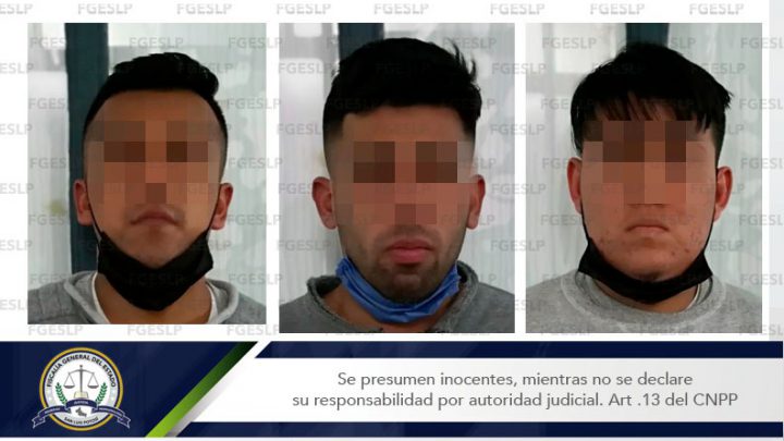 FISCALÍA DETIENE A TRES HOMBRES POR PRESUNTO HOMICIDIO CALIFICADO