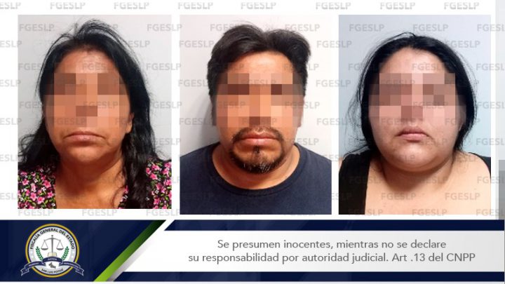 CAPTURA FISCALÍA A TRES PERSONAS POR PROBABLE ROBO A CUENTAHABIENTE