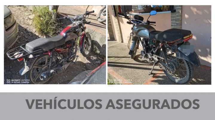 RECUPERAN DOS MOTOS ROBADAS EN CIUDAD VALLES