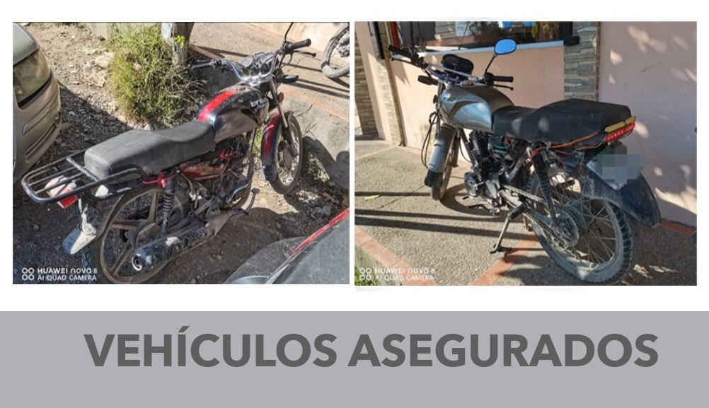 RECUPERAN DOS MOTOS ROBADAS EN CIUDAD VALLES RECUPERAN DOS MOTOS ROBADAS EN CIUDAD VALLES