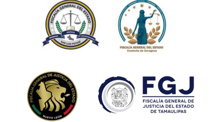 FISCALÍAS DE SLP, TAMAULIPAS, COAHUILA Y NUEVO LEÓN COMUNICADO DE PRENSA CONJUNTO