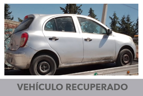 EN SOLEDAD DE GRACIANO SÁNCHEZ RECUPERAN VEHÍCULO ROBADO