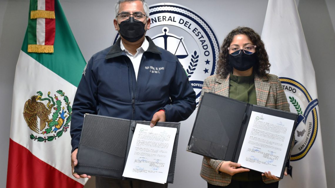 FIRMAN CONVENIO DE COLABORACIÓN FISCALÍA DE SLP Y ASOCIACIÓN LÚMINAS A.C. FIRMAN CONVENIO DE COLABORACIÓN FISCALÍA DE SLP Y ASOCIACIÓN LÚMINAS A.C.