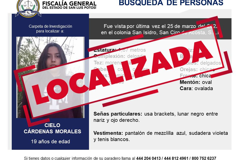 CONFIRMA FGE RESCATE DE UNA MUJER EN RIOVERDE