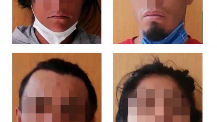 PDI CAPTURA EN SLP A CUATRO PERSONAS POR PROBABLE ROBO A TIENDA DE CONVENIENCIA