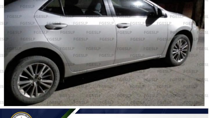 POLICÍA DE INVESTIGACIÓN LOCALIZA AUTOMÓVIL ROBADO EN VIOLENTO ASALTO